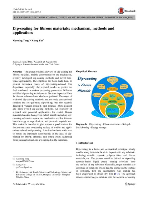 Image result for Dip Coating Method