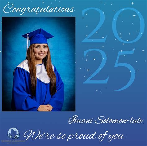 Siembra Leadership High School 🏙 | Introducing Imani Solomon-lule 💙 ...