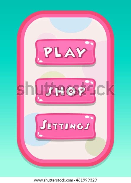 Phone Game Home Menu Screen 的图像结果