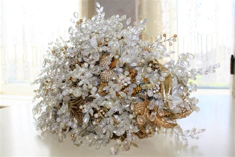 Vintage Brooch Bouquet - Bespoke Bouquets