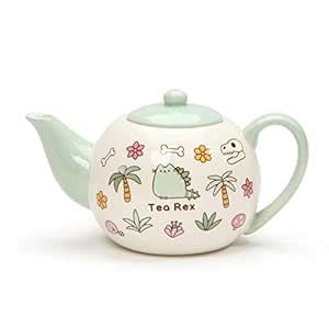 Pusheen by Our Name is Mud "Pusheen Tea Rex" Stoneware Teapot, 4.25 ...