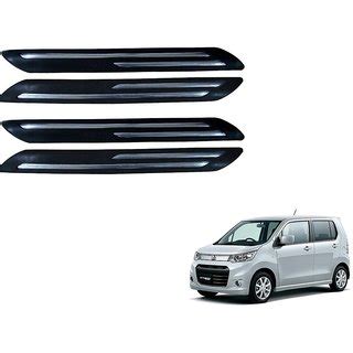 Buy Auto Addict Double Chrome Bumper Protector Set of 4 Pcs For Maruti ...