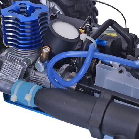 Buy 60KM/H Fast 1/10 Nitro Gas Power RC Car RTR 4WD Two Speed Off Road ...