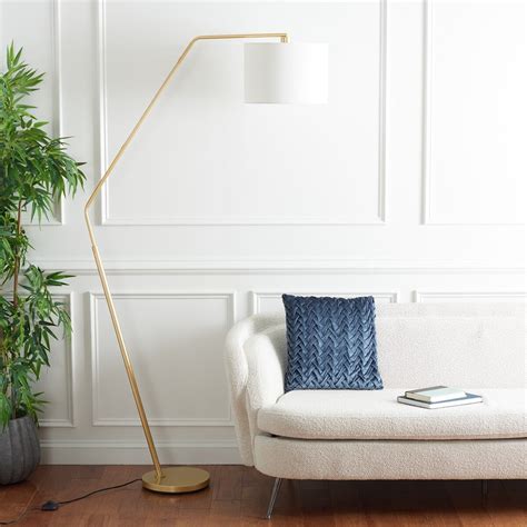 Safavieh Elis Floor Lamp Gold - Transitional - Floor Lamps - by ...