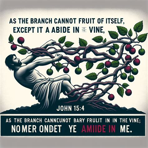 What does John 15:4 mean? | Bible Art