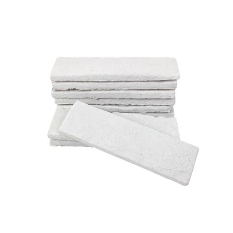 GEOONA 20 pcs White Faux Brick Veneers, 8''*2.4'' Thin Brick, Wall ...