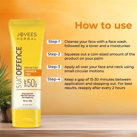 Jovees Sun Defence Cream SPF 50, Broad Spectrum PA+++ – Fetch N Buy
