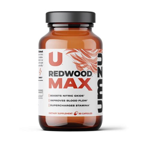 REDWOOD | Natural Nitric Oxide Booster Supplement by UMZU