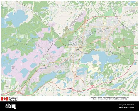 Map Of Sudbury High Resolution Stock Photography and Images - Alamy