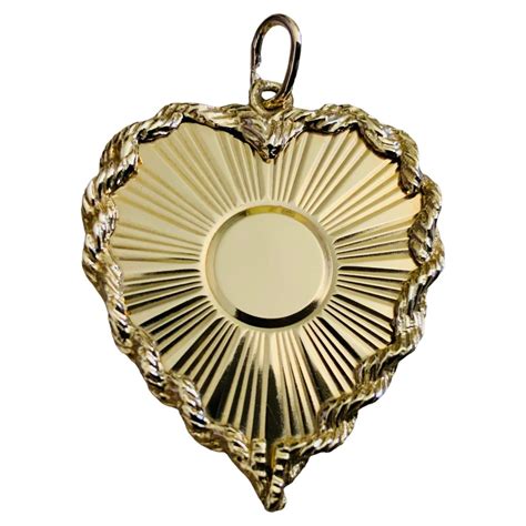 14k Yellow Gold St. Joseph Pendant at 1stDibs