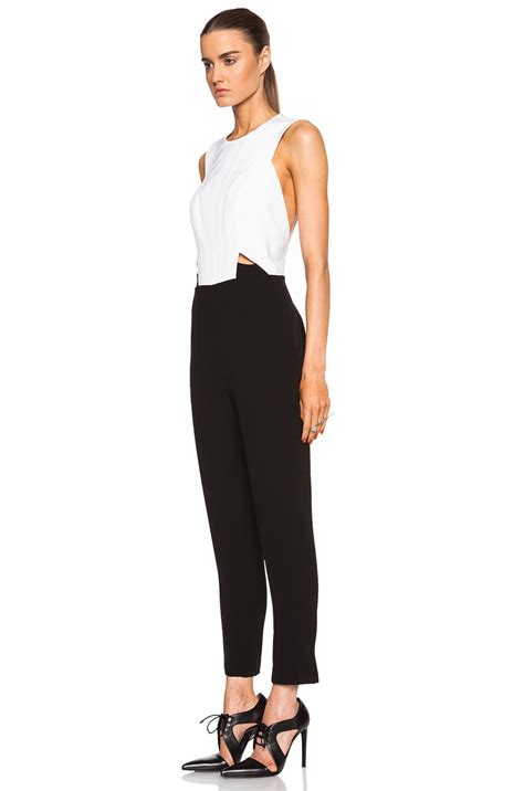 Noam Hanoch Sunny Jumpsuit in Black & White | FWRD
