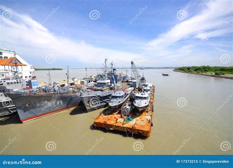 Malaysia Warship in Port Klang Harbour 1 Editorial Image - Image of ...