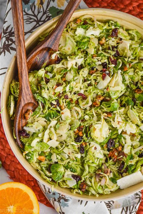 Shaved Brussels Sprout Salad - Simple Joy