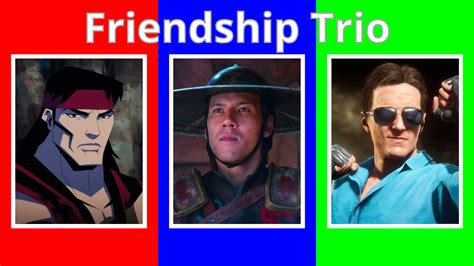 Mortal Kombat - Friendship trio meme by RyuKangLivesAgain on DeviantArt