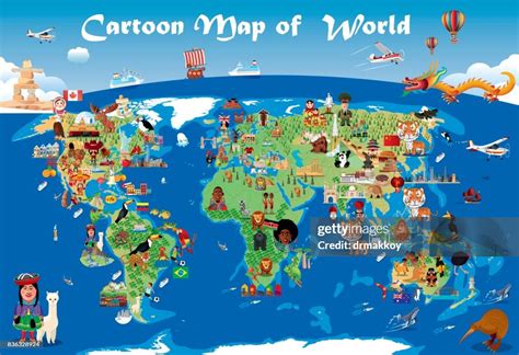 World Map Cartoon 的图像结果