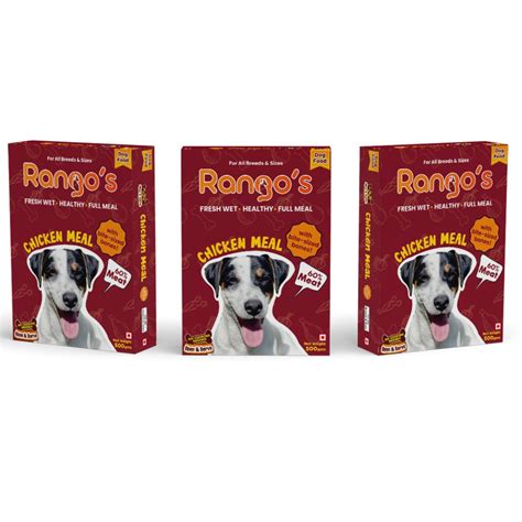 Buy Rango's 1500Gms Premium Super-Saver Pack - 3X 500Gms Chicken Meals ...