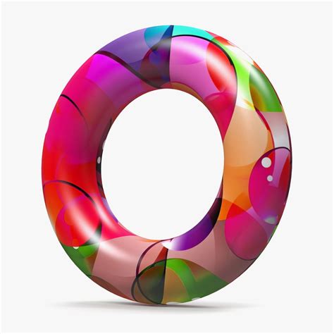 Color Inflatable Swimming Circle 3D Model $19 - .3ds .blend .c4d .fbx ...