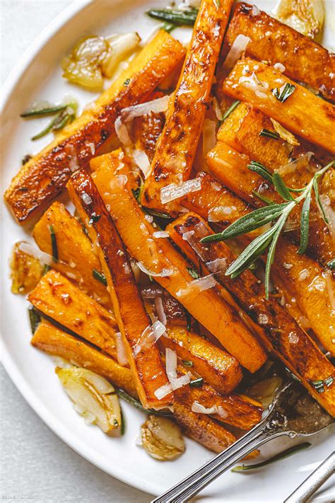 Garlic Butter Butternut Squash Recipe – Pan-Seared Butternut Squash ...