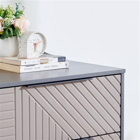 Buy Connect Chest of 4 Drawers - Grey from Home Centre at just INR 35998.0