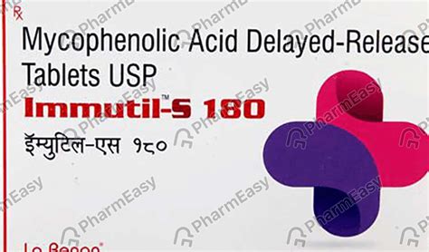 Immutil S 180 MG Tablet (10): Uses, Side Effects, Price & Dosage ...