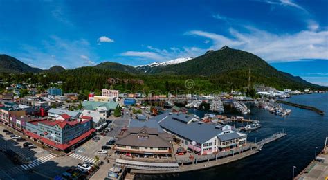 Ketchikan Alaska Port editorial stock photo. Image of tourism - 314552528