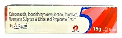 Fivederm Cream 15 Gm - Uses, Side Effects, Dosage, Price | Truemeds