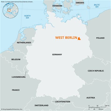 Map Of Berlin Area Germany