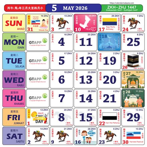 Sabah Public Holidays 2026 - CutiSekolah.com.my