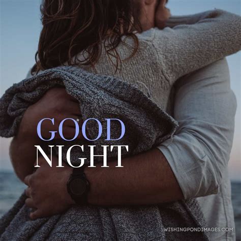 Romantic Hug Good Night Images - Wishing Pond Images