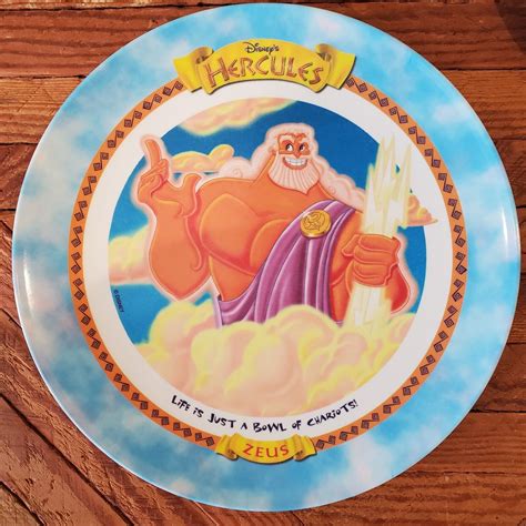 VINTAGE MCDONALDS "DISNEY'S HERCULES" PLATES SET OF 6 | #4629139826
