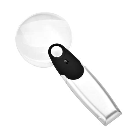 Hangheld Desk Type Magnifier 20X/30X Magnifying Glass Lens with LED ...