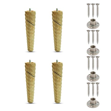 Lakdi Baaz | Luxury Wooden Sofa Leg Furniture Sofa Chair Legs Uncolored ...