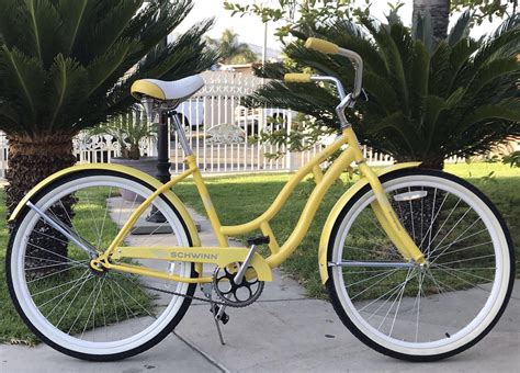Schwinn womens legacy 26" cruiser bike (yellow) for Sale in Covina, CA ...