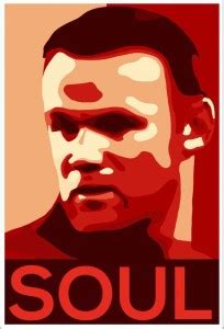 Poster Wayne Rooney Manchester United Soul Football And Sports Legends ...