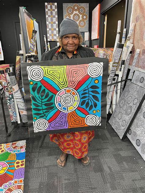 Women's Body Painting Artwork by Debra Nangala McDonald