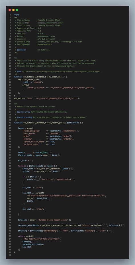 Dynamic Blocks Tutorial 的图像结果