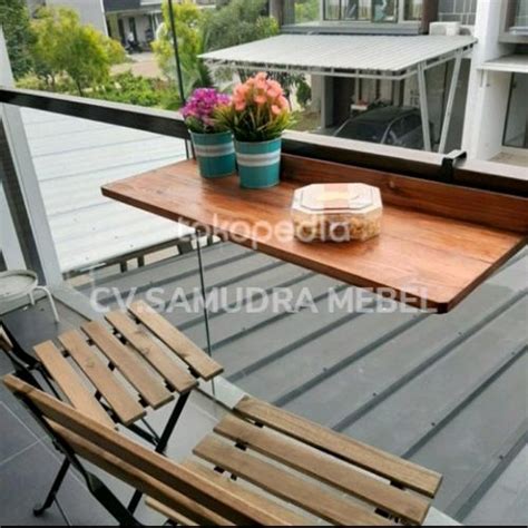 Jual meja balkon kayu mahoni - Kota Tangerang - CV.SAMUDRA MEBEL ...