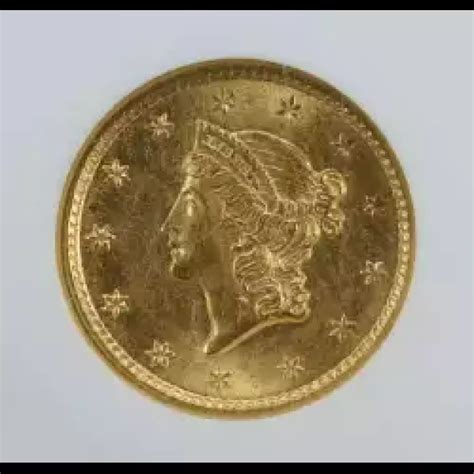 1854-PHILADELPHIA Gold Dollars Liberty Head NGC MS-62 TYPE 1 - Kearney ...