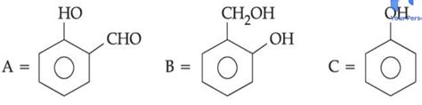 An organic compound A ($C_7H_8O$) gives dark green colouration with ...