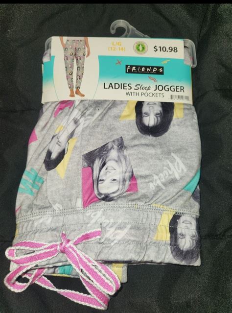 Friends Television Show Sitcom Pajama Pants Joggers NEW Women's Size ...