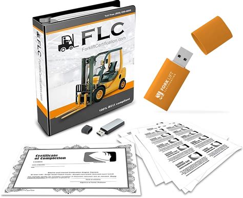 Amazon.com: Forklift Certification Kit OSHA Compliant, Complete "Train ...