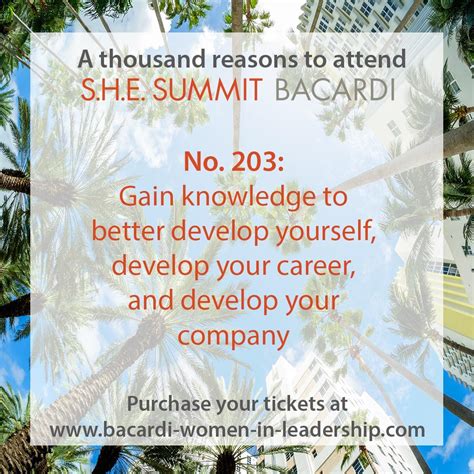 Bacardi on LinkedIn: SHE SUMMIT BACARDI 2017