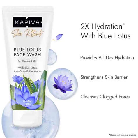 Kapiva Blue Lotus Face Wash
