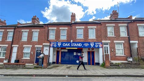 We live INSIDE Luton Town's famous entrance - footballs smash our ...