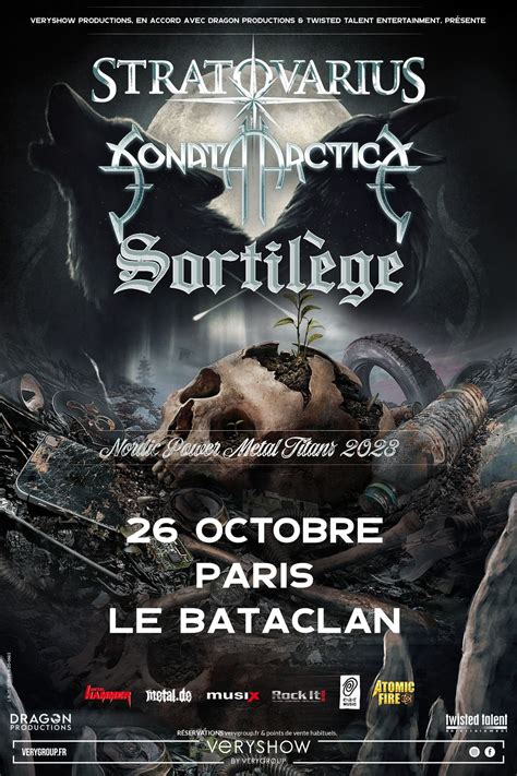 Stratovarius et Sonata Arctica en concert à Paris en octobre 2023 Actus ...
