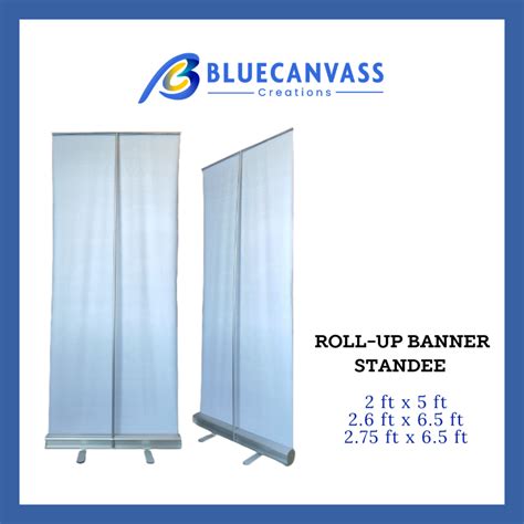 PULL UP BANNER STAND | 2ft x 5ft, 2.6ft x 6.5ft, 2.75ft x 6.5ft ...