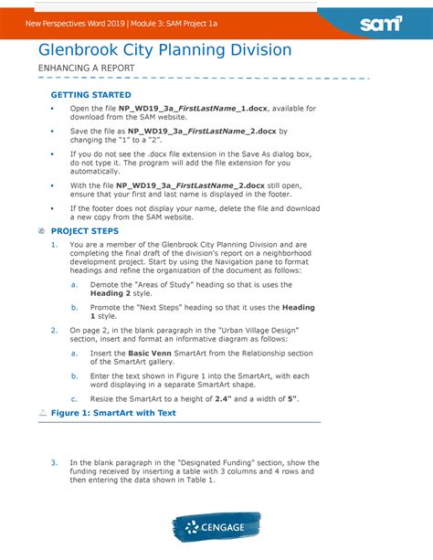 Image result for Word Module 3 Sam Project B