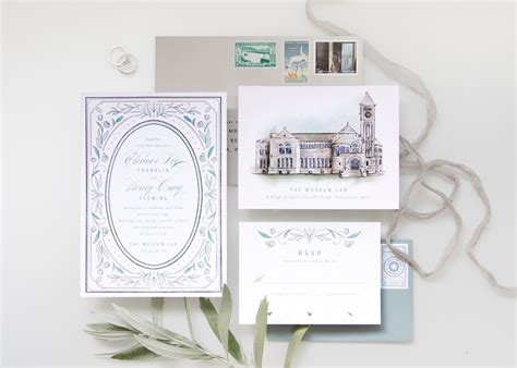 Always forever wedding invitation set modern minimal wedding invitation ...