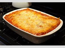 Lasagna Recipe 1 package Lasagna noodles 1 lrg container  