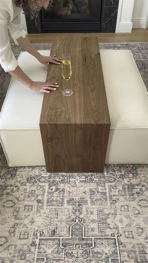Rolling Coffee Table Over Ottoman at Samantha Brabyn blog